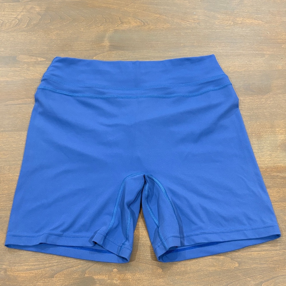 Women's Blue Athletic Shorts